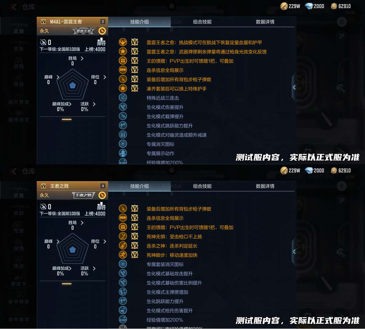 【资讯】M4A1-雷霆王者即将来袭,全方位对比爆料即刻开启游戏攻略_手游下载 第5张 【资讯】M4A1-雷霆王者即将来袭,全方位对比爆料即刻开启游戏攻略_手游下载 第5张
