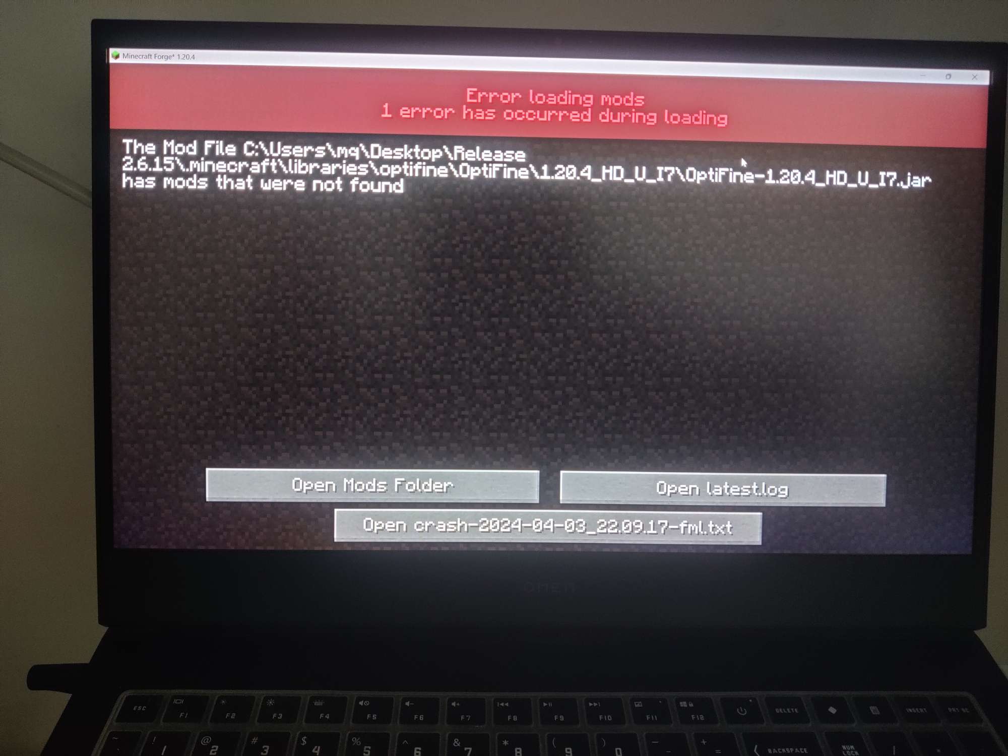 安装完Forge之后咋变这样了？游戏攻略_手游下载  第1张