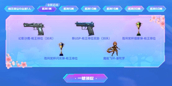 【穿越周刊】【第十三期】排位福利,枪王排位新赛季!对局胜场领好礼游戏攻略_手游下载 第8张 【穿越周刊】【第十三期】排位福利,枪王排位新赛季!对局胜场领好礼游戏攻略_手游下载 第8张