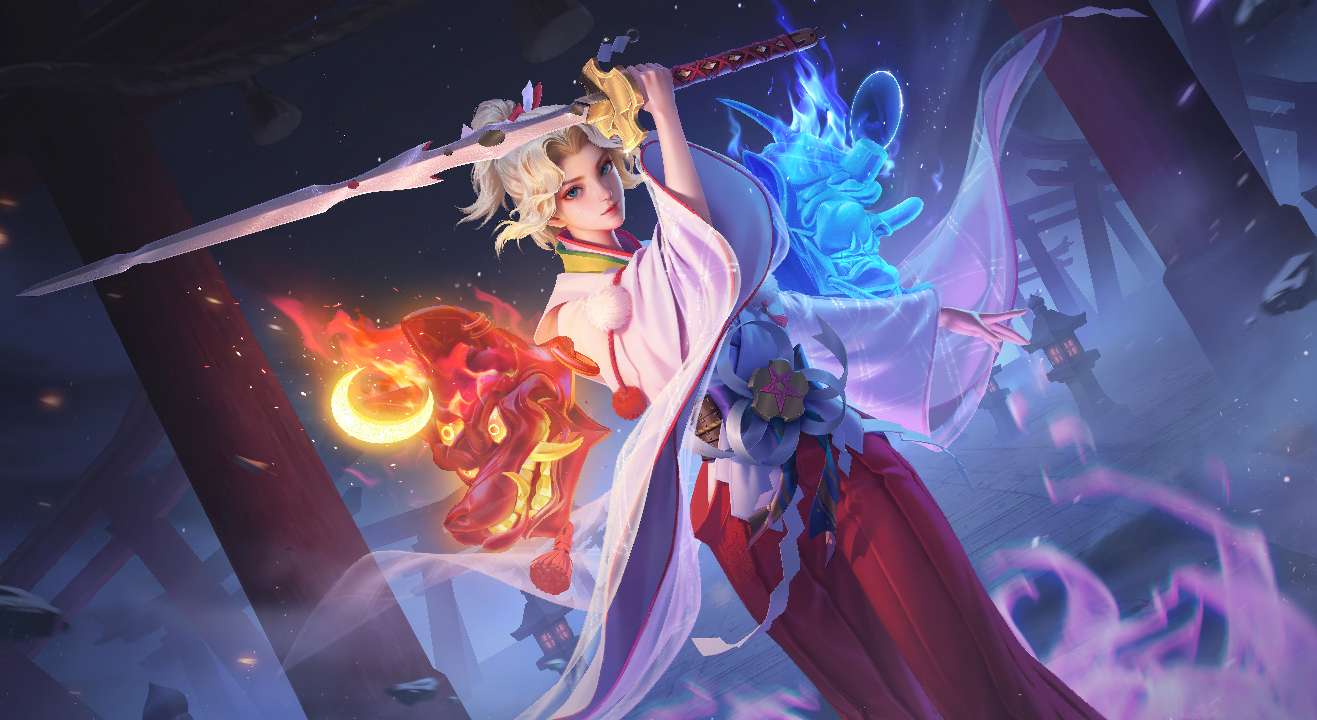 【王者美图】停下脚步才注意到 世界被染得雪白。游戏攻略_手游下载  第1张