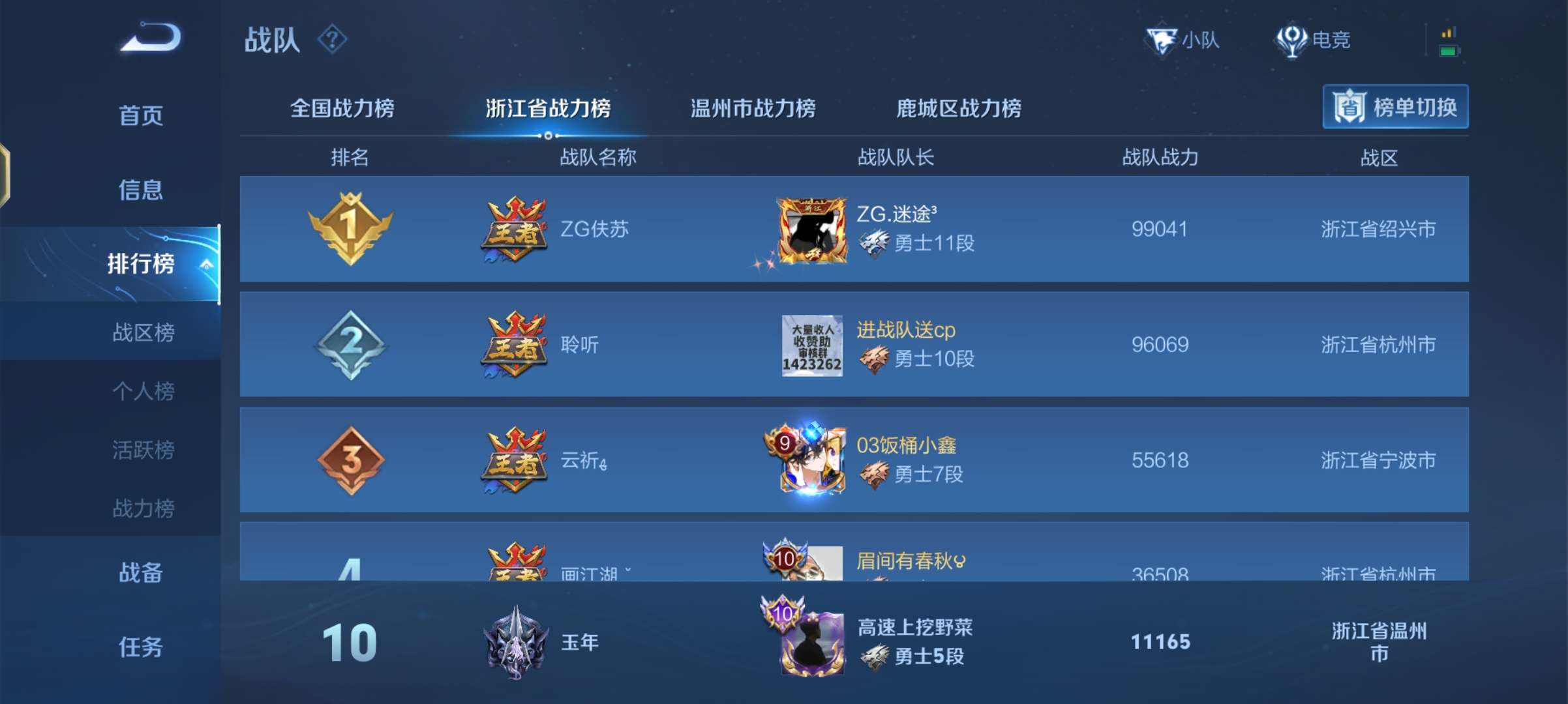 ［闲聊］准全国战队招人啦，全员v10，仙女富婆多皮肤免费继承游戏攻略_手游下载  第1张