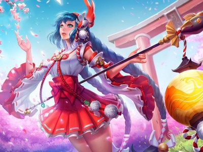 【王者美图】若你微笑，自得繁花游戏攻略_手游下载