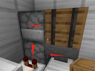【MC教程组】实用隐藏门！构筑你的秘密基地~游戏攻略_手游下载