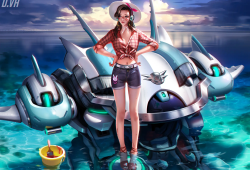 守望先锋dva吃鸡(暴雪劲作守望先锋3d精品动画cg战斗女神)