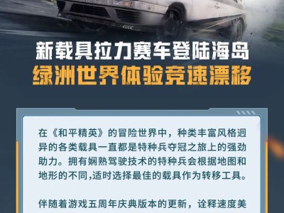 【资讯】 新版本爆料丨报告！拉力赛车在海岛“飙”爆了！游戏攻略_手游下载