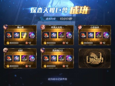 【交流】打团本莫名其妙完成游戏攻略_手游下载
