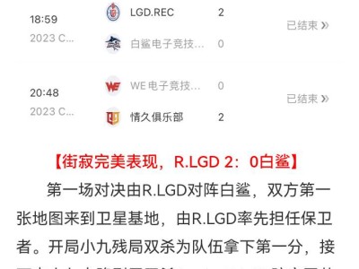 【资讯】街寂无敌表现助R.LGD取胜，花瓣暴走情久战胜WE游戏攻略_手游下载
