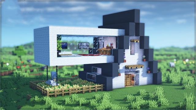 我的世界建筑物设计图_我的世界建筑物设计图 教程  第1张