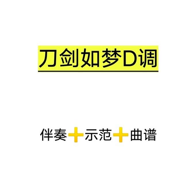 刀剑如梦古筝，刀剑如梦古筝曲视频  第2张