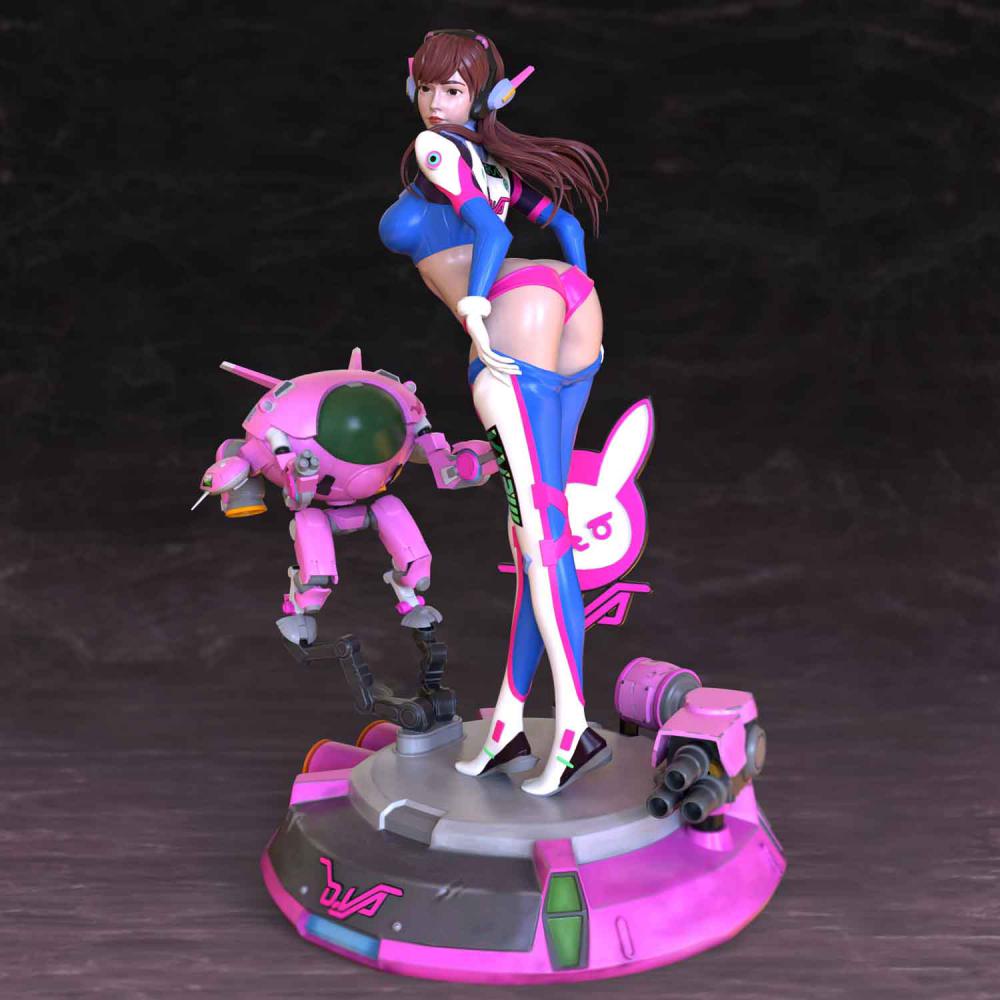 乐高守望先锋dva(乐高守望先锋破坏球拼装视频)  第1张