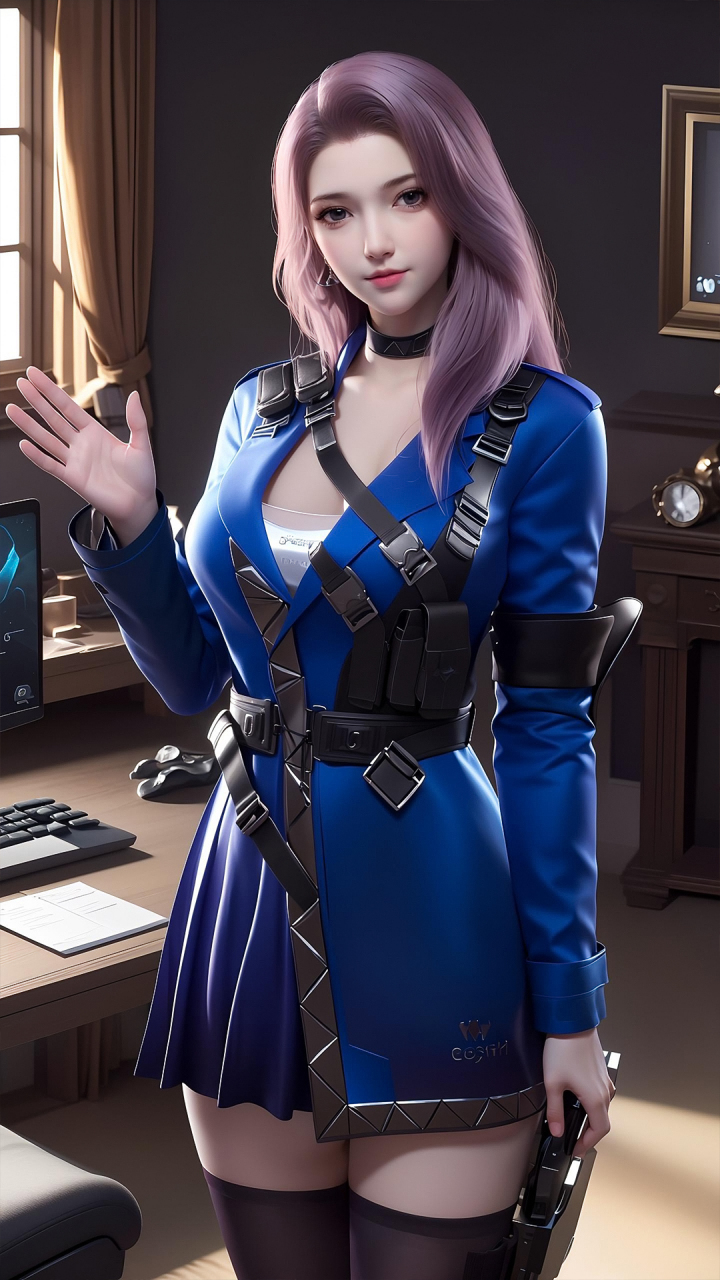 穿越火线动漫美女(穿越火线动漫女人物全部去衣)  第1张